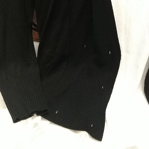 Zara Black Cropped Cardigan - Picture 5 of 8